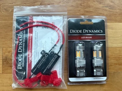 LED de señal de giro Diode Dynamics Switchback 7443 para Chevrolet Colorado 2015-2020 Foto 1 de 2