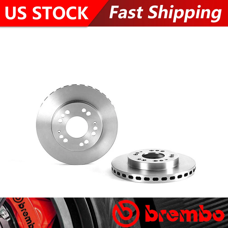 Se adapta a rotores de freno delanteros Chrysler Sebring 2001-2005 - Brembo Premium OE Foto 1 de 4