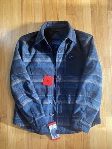 Pendleton Blue/Gray Wool Conway Mt. Hood Lined Jacket - Men’s Medium (NEW) - Picture 1 of 5
