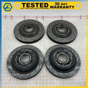 97-04 Chevy Corvette C5 FRONT REAR LEFT & RIGHT BRAKE DISC ROTOR FULL SET OEM - Picture 1 of 10