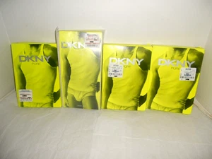 DKNY "Pure" klassisches Tank Top T-Shirts XL (1 Haferflocken, 2 weiß, 1 schwarz) neu aus altem Lagerbestand - Bild 1 von 5