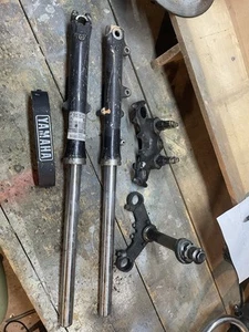 1980 Yamaha Xs400 Front End Forks - Picture 1 of 10