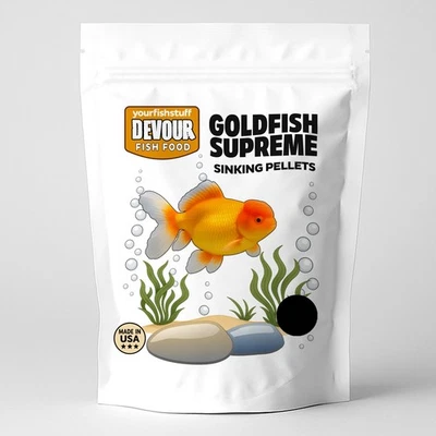 Pellets de hundimiento de peces dorados - Comida para peces de acuario a granel de 3 mm - Devorador YFS Foto 1 de 4