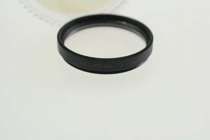 Heliopan 34mm 34 MM 3/34x0, 5 Light Filter R 1,5 r1, 5 3 34 x 0,5 Boxed - Image 1 of 1