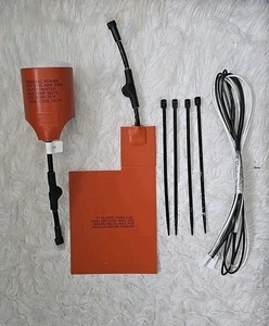 Kit de clima frío para Generac - Almohadilla calentadora de batería 7101 y almohadilla térmica de aceite 7102 - Imagen 1 de 5