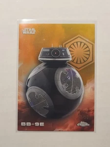 2025 Topps Chrome Star Wars BB-9E #105 Gold Refractor Parallel 25/50 - Picture 1 of 2