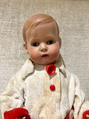 Bambola antica celluloide minerva - Immagine 1 di 4