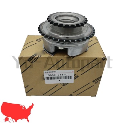 13050-31170 OEM For TOYOTA AVALON CAMRY HIGHLANDER ES350 RX350 CAMSHAFT GEAR NEW - Image 1 of 4
