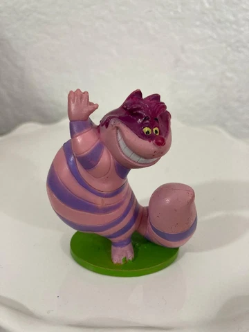 Disney's CHESHIRE CAT 3" Alice in Wonderland PVC Figure Cake Topper Toy Cover