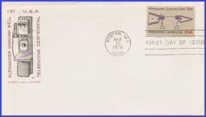 USA5 #1683 U/A HOUSE OF FARNAM FDC   Telephone Centennial - Picture 1 of 1