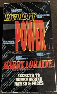 Memory Power Secrets To Remembering Names & Faces Harry Lorayne - Bild 1 von 3