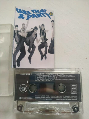 Take That Take That And PArty RCA German Edition 1992 - Cinta Tape Cassette Am - Immagine 1 di 4