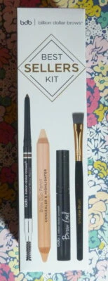 BDB BILLÓN DE DÓLARES CEJAS BEST SELLERS KIT CONJUNTO DE MAQUILLAJE DE CEJAS 4 PIEZAS Foto 1 de 4