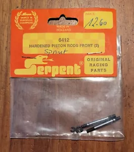 RC Vintage Serpent Sprint Part 6412 - Hardened Piston Rods Front, Nitro 1/8 - Bild 1 von 1