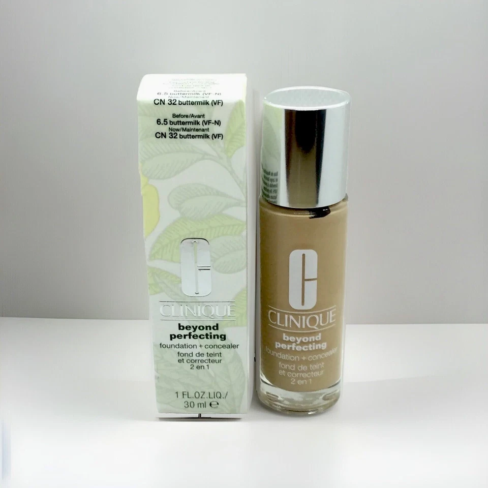 Clinique Beyond Perfecting Foundation+Concealer 2 en 1 buttermilk 30ml  & OVP - Bild 1 von 1