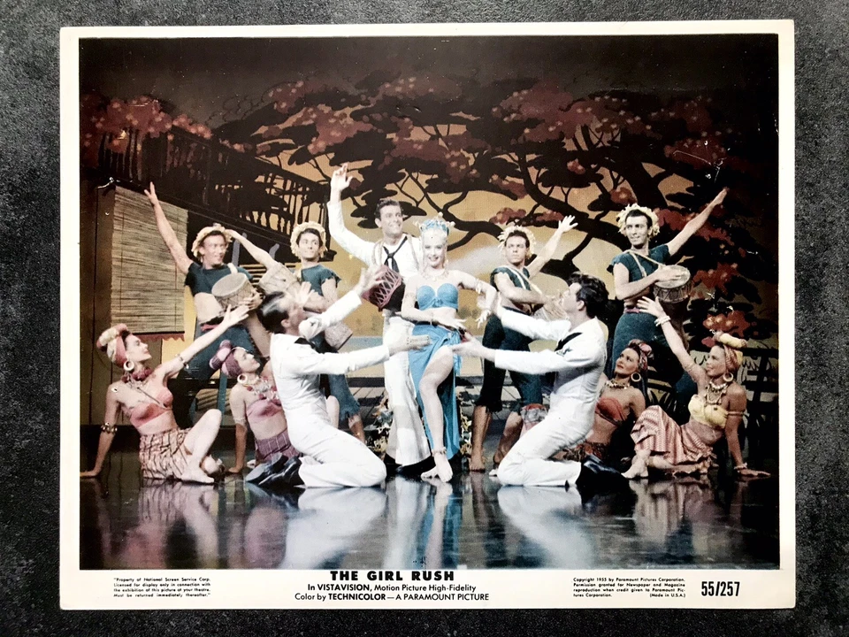 Foto Original 55 Película The Girl Rush Gloria Dehaven Fernando Lamas Matt Mattox Foto 1 de 1