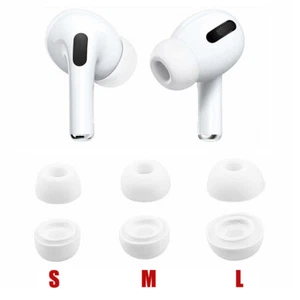 1Pair S/M/L For Apple Airpods Pro Ear Tips Replacement Cover Earplug Accessories - Picture 1 of 13