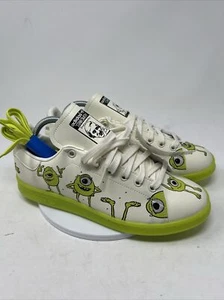 adidas Originals Stan Smith X Monsters Inc Mike Wazowski Mens Sz 8.5 Shoes RARE - Picture 1 of 11