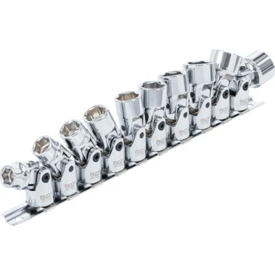 BGS Giunto cardanico esagonale inserto snodato chiave a bussola dadi 3/8" dado snodato 10 pz