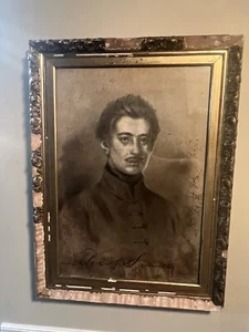 1900’s Alexander/Sandor Petofi, Poet of the Hungarian War 23x30 Canvas Original - Bild 1 von 24