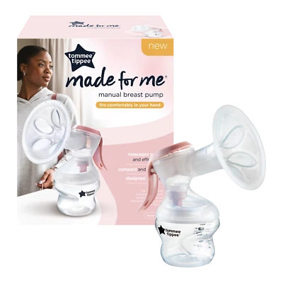 Tommee Tippee Babycare Made For Love Manual Breast Pump Baby Milk Feeding New - Image 1 of 3