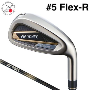 YONEX Golf 2023 Royal EZONE Iron Club #5 Loft 21 RX-06RE Graphite Shaft Flex R - Picture 1 of 8