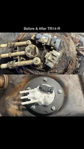 GM PLASTIC GAS TANK LOCK RING REPAIR #TR14-R & #TR19-R - Picture 1 of 5