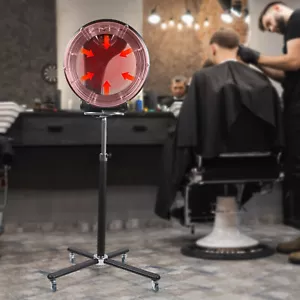 Asciugacapelli a infrarossi orbitante 1300W 3 in 1 processore colore salone Perming TOP - Foto 1 di 22