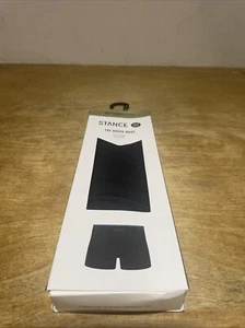 Stance Black Boxer Brief Large Men’s 35-38 In - Picture 1 of 3