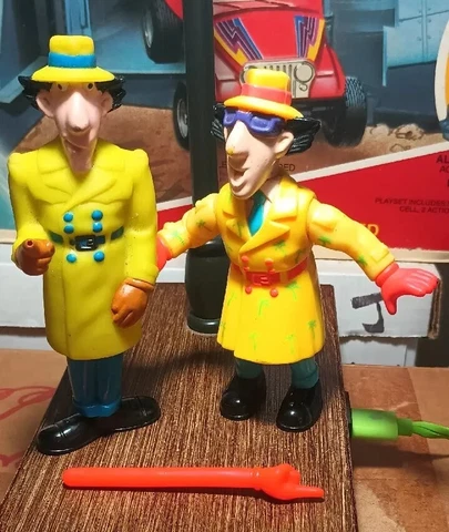 1992 Tiger Toys Inspector Gadget Figure Lot Of 2 Cover