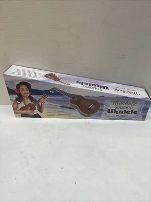 Mitchell MU40 Soprano Ukulele Natural - Image 1 of 3