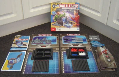 Ubuild Battleship Board Game Hasbro 2010 Childrens Kids Fun battleships - Image 1 of 4