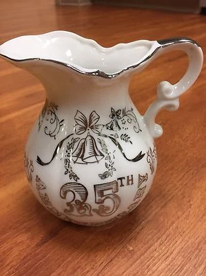 Jarra vintage 25 aniversario boda 1972 Foto 1 de 4