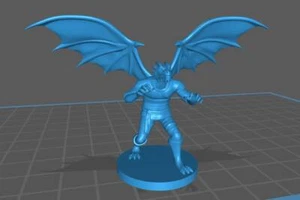 Dragonborn Monk Mini - DND - Pathfinder - Dungeons & Dragons - RPG - Tabletop - - Picture 1 of 9