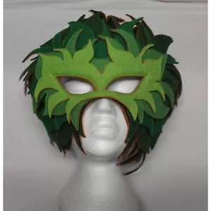 Vintage Mask Hysteria by Maureen Culligan felt carnival festival masquerade mask - Picture 1 of 12