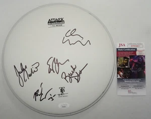 SIGNED BLUE OYSTER CULT AUTOGRAPHED 10" ATTACK DRUMHEAD CERTIFIED JSA # PP95003 - Picture 1 of 4