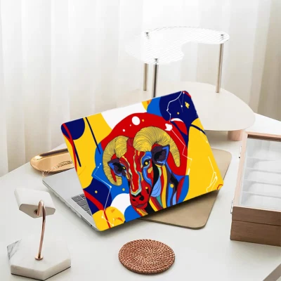 Aries Zodiac MacBook Case for Air/Pro Stylish Apple Protection Cover 2025 M4 M3 - Image 1 of 4
