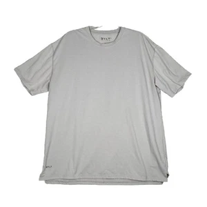 BYLT Shirt Men XXL Gray Signature Basic Tee Workout Athleisure Casual Neutral - Picture 1 of 6
