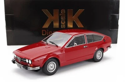 Alfa Romeo Alfetta GTV 2000 rouge foncé de 1976 au 1/18 de KK-Scale KKDC181091 - Photo 1/4