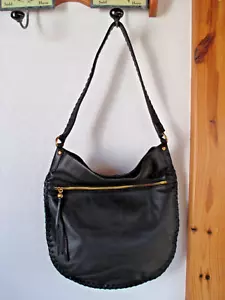 Borsa grande in pelle Hobo International marca nera venditore marea - Foto 1 di 9