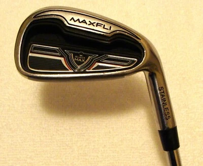 Maxfli Black Max Ladies-Youth RH single 6 Iron (Stock Steel Shaft) - Image 1 of 4