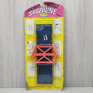 VINTAGE 1968 AURORA SPEEDLINE CRISS-CROSS 1:64 DIE-CAST TRACK ACCESSORY - SEALED - Picture 1 of 6