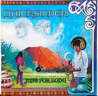 QUICKSILVER MESSENGER SERVICE - Just For Love   1980 VINYL LP   PSYCHEDELIC ROCK - Image 1 of 4
