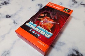Darius Twin Super Famicom Taito SFC Unused Unopened NOS CIB Japan Import NTSC-J