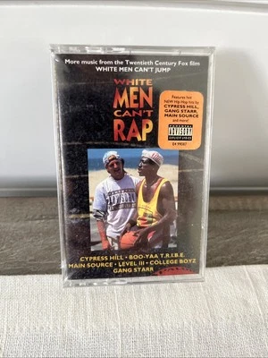 Sealed White Men Can’t Rap Jump Cassette Tape VTG 1992 Hip Hop Hype Sticker Cut - Image 1 of 4
