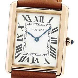 CARTIER Tank solo LM W5200025 Silver Dial Quartz Men's Watch_869193 - Picture 1 of 6