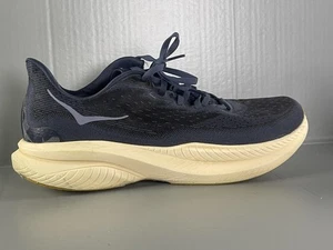 Hoka Mach 6 Running Shoes Mens Size 11 Navy Cream Cushioned Lightweight 1164032 - Picture 1 of 14