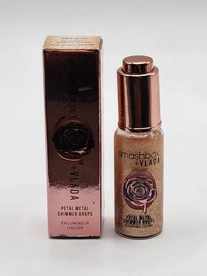 Smashbox + Vlada Petal Metal Shimmer Drops Gold Glitz New Rare - Image 1 of 3