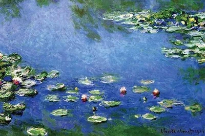 Water Lilies Claude Monet Poster Print - Image 1 of 2