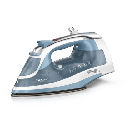BLACK+DECKER Steam Iron Retractable Cord Gray - Image 1 of 4